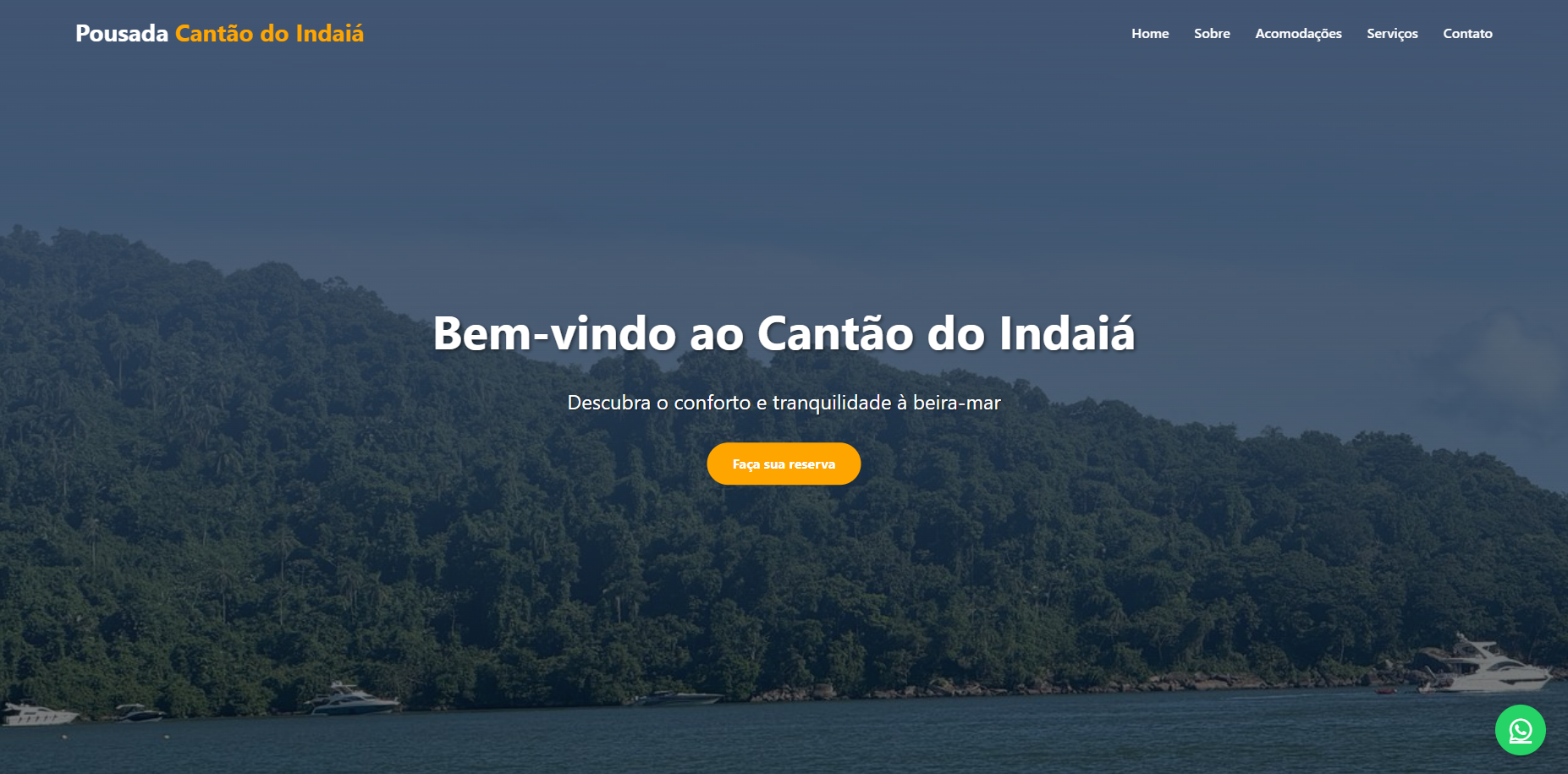 Site Institucional para empresa de tecnologia