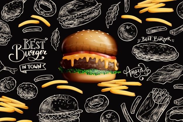 Hambúrguer delicioso